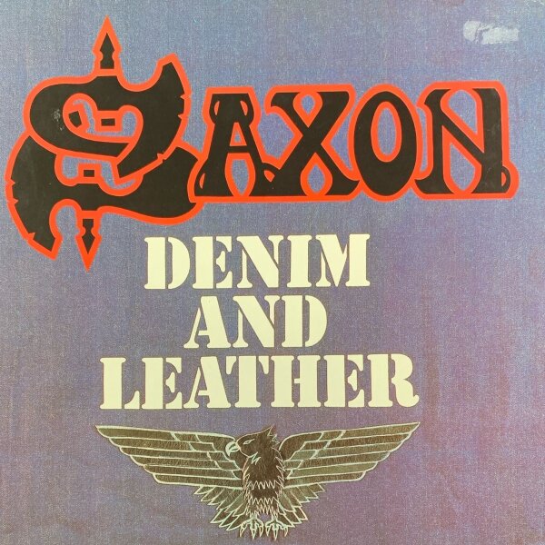 Saxon - Denim And Leader [LP] | Carrere - 2934 138 | Germany, 1981 | EX/VG
