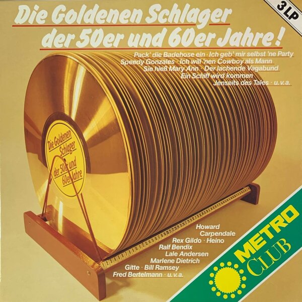 Various - Die Goldenen Schlager Der 50er Und 60er Jahre! [LP Box Set] | EMI - B 07.578 | Germany, 1982 | NM/NM