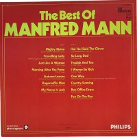 Manfred Mann - The Best Of [LP] | Philips - 27 689-0 |...