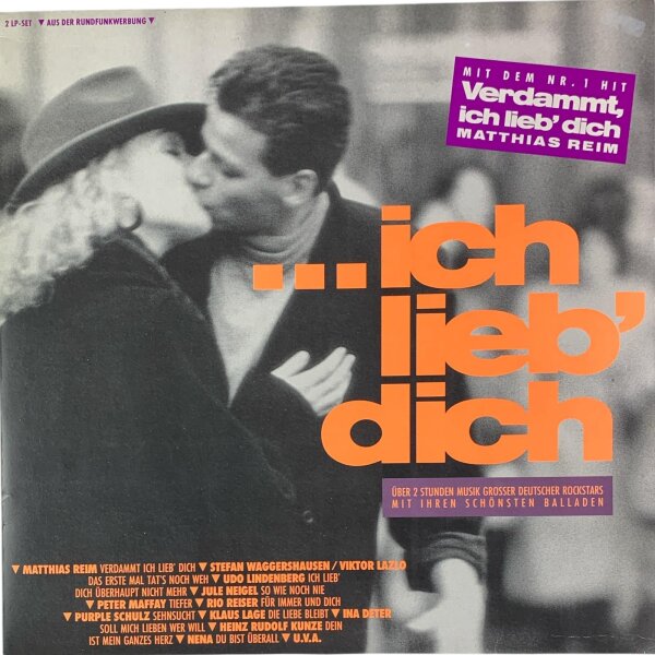 Various - ...Ich Lieb Dich [LP] | Electrola - 1C 186-794799 1 | Europe, 1990 | EX/VG+