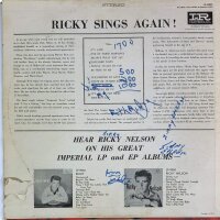 Ricky Nelson - Ricky Sings Again [LP] | Imperial - LP...