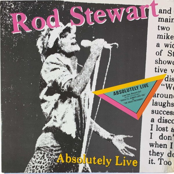 Rod Stewart - Absolutely Live [LP] | Warner Bros - 92.3743-1 | Germany | NM/VG