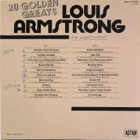 Louis Armstrong - 20 Golden Greats [LP] | Astan - 20056 |...