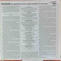 Chick Webb - The Immortal Chick Webb / Stompin At The Savoy [LP] | Columbia - JCL 2639 | US, 1974 | EX/EX