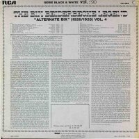 Bix Beiderbecke - The Bix Beiderbecke Legend Volume 4 - "Alternate Bix" (1926-1928) [LP] | RCA Victor - 741.093 | France, 1973 | NM/VG+