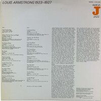 Louis Armstrong - 1923 - 1927 [LP] | Amiga - 8 55 044 | GDR, 1990 | EX/EX