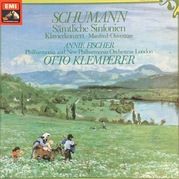Robert Schumann - Sämtliche Sinfonien; Klavierkonzert; Manfred-Ouvertüre [LP Box Set] | EMI - 1C 197-52 497/99 | Germany | EX/VG