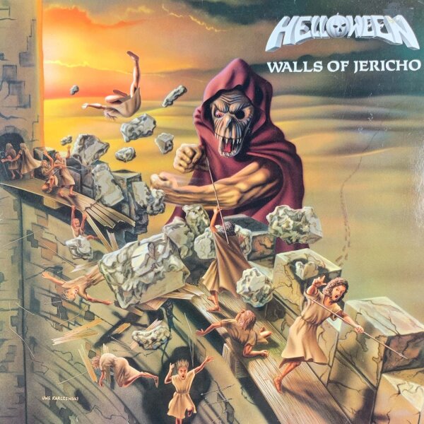 Helloween - Walls Of Jericho [LP] | SPV Records - 08-1699 | Germany, 1985 | VG/VG+