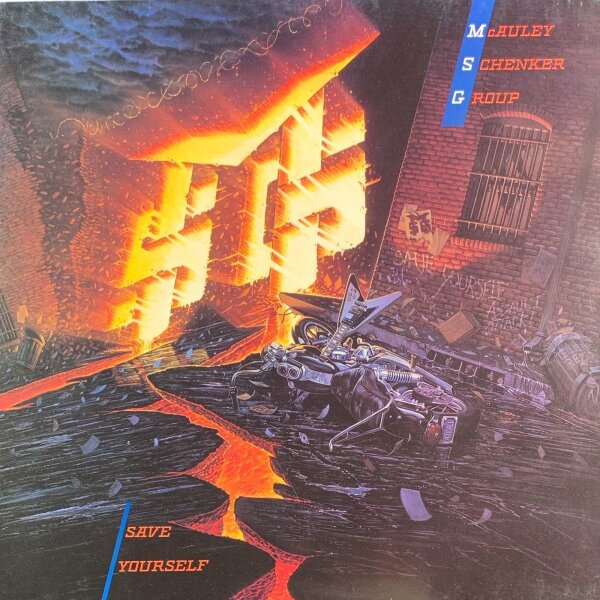 McAuley Schenker Group - Save Yourself [LP] | EMI - 1C 064-7 92752 1 | Germany, 1989 | NM/EX