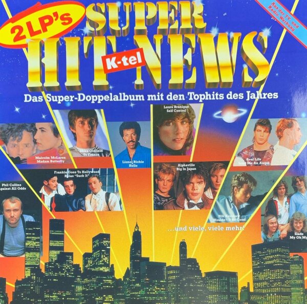 Various - Super Hit-News [LP] | K-tel - TG 1535 | Germany, 1984 | VG+/EX