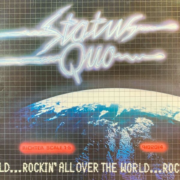 Status Quo - Rockin All Over The World [LP] | Vertigo - 6360 156 | Germany, 1970s - 80s | EX/VG+