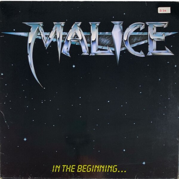 Malice - In The Beginning... [LP] | Atlantic - 781 250-1 | Europe, 1985 | EX/VG