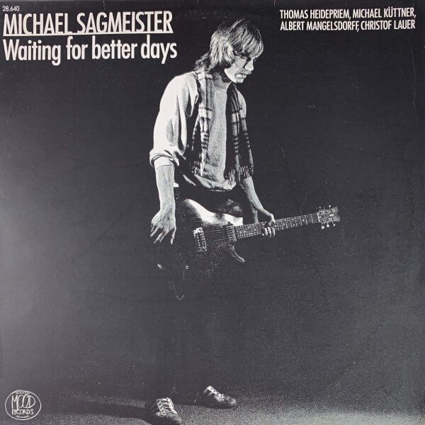 Michael Sagmeister - Waiting For Better Days [LP] | Mood Records - 28.640 | Germany, 1983 | VG+/VG+