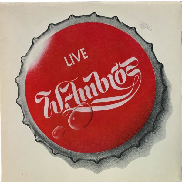 Wolfgang Ambros - Live ... Auf Ana Langen, Finstern Stroßn  [LP] | Bellaphon - 320.01.003 | Germany, 1970s-80s | VG+/VG