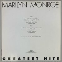 Marilyn Monroe  - Greatest Hits [LP] | Neon - 8333037 |...