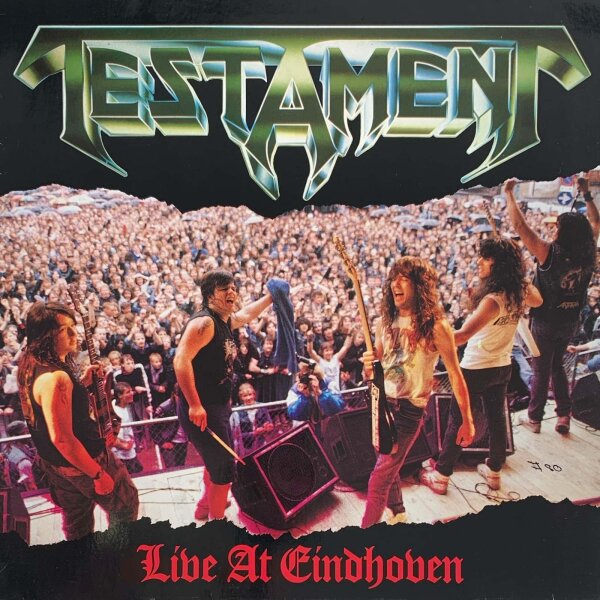 Testament - Live At Eindhoven [LP] | Megaforce Records - 780 226-1 | Europe, 1987 | VG+/EX