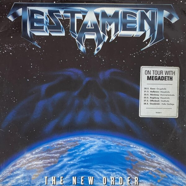 Testament  - The New Order [LP] | Atlantic - 781 849-1 | Europe, 1988 | VG/VG