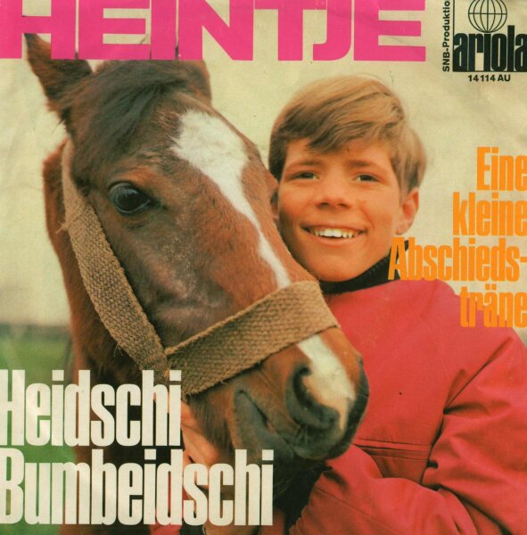 Heintje - Heidschi Bumeidschi / Eine kleine Abschiedsträne [7 Vinyl Single] | Ariola | VG/VG+