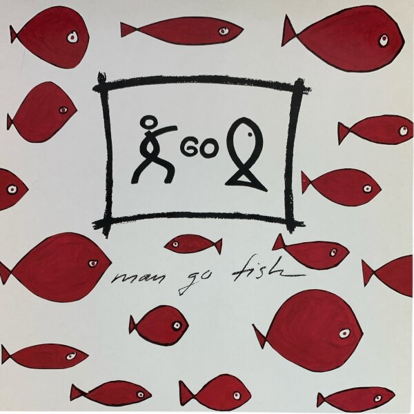Man Go Fish - Same [LP] | Polydor - 843 102-1 | Europe, 1990 | NM/EX