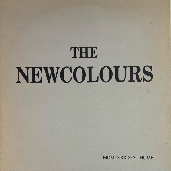 The Newcolours - At Home (Signed / with Autographs) [LP] | Fun Factory! - POP 39-22 | Europe, 1989 | VG+/EX