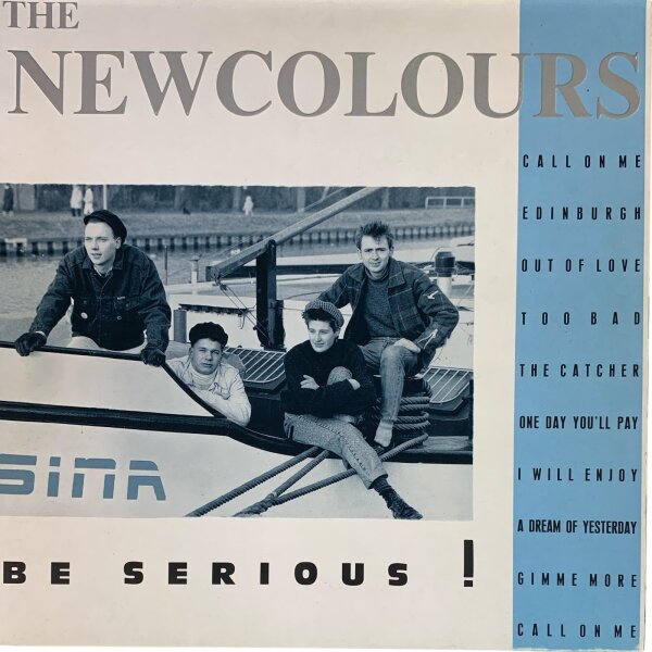 The Newcolours - Be Serious! [LP] | Fun Factory! - Fun! 03908 | Europe, 1988 | VG+/VG+