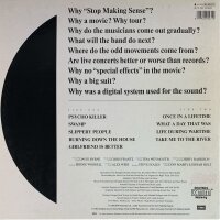 Talking Heads - Stop Making Sense [LP] | EMI - 1C 064-24...