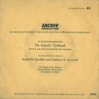 Friedrich Der Grosse - Sonate Für Querflöte Und...