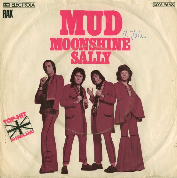 Mud - Moonshine Sally / Bye Bye Johnny [7 Vinyl Single] | EMI | VG/VG