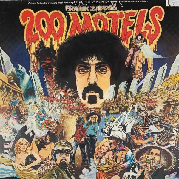 Frank Zappa - 200 Motels [LP] | United Artists Records  - UAS 29 218/19 XD | Germany, 1971 | EX/VG+