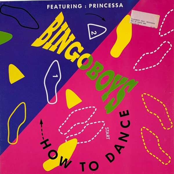 Bingoboys Featuring Princessa - How To Dance [12 Maxi] | Atlantic Records - 7567-86083-0 | Europe, 1991 | EX/VG+