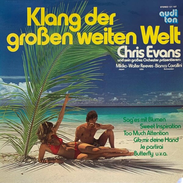Chris Evans Und Sein Orchester - Klang Der Großen Weiten Welt [LP] | auditon - 121 197 | Germany, 1970s | EX/VG
