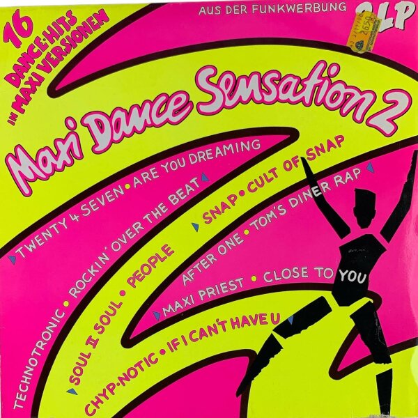 Various - Maxi Dance Sensation 2 [LP] | Ariola - 304 084 | Germany, 1990 | VG/VG
