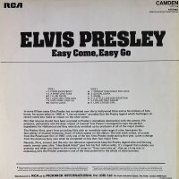 Elvis Presley - Easy Come, Easy Go [LP] | RCA Camden -...