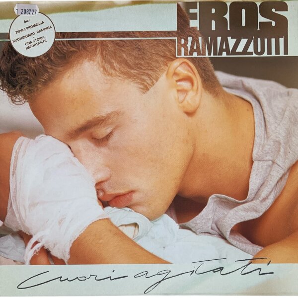 Eros Ramazzotti - Cuori Agitati [LP] | Ariola - 206 814 | Europe, 1986 | VG+/EX
