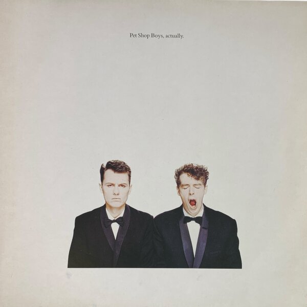 Pet Shop Boys - Actually [LP] | Parlophone - 064 74 3972 1 | Europe, 1987 | EX/VG+