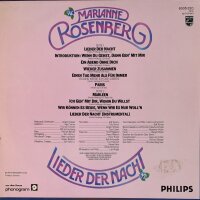 Marianne Rosenberg - Lieder Der Nacht [LP] | Philips - 6305 320 | Germany, 1976 | VG/VG
