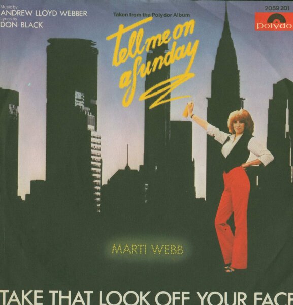 Marti Webb - Take That Look Off Your Face / Sheldon Bloom [7 Vinyl Single] | Polydor | VG/VG