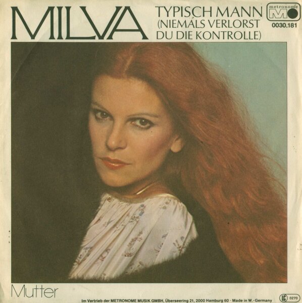 Milva - Typisch Mann / Mutter [7 Vinyl Single] | Metronome | VG/VG