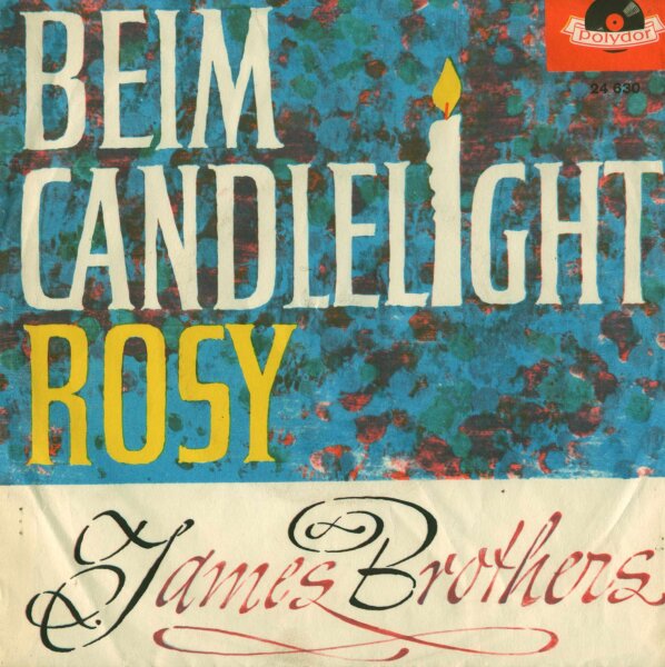 Die James Brothers - Beim Candlelight / Rosy [7 Vinyl Single] | Polydor | VG+/VG