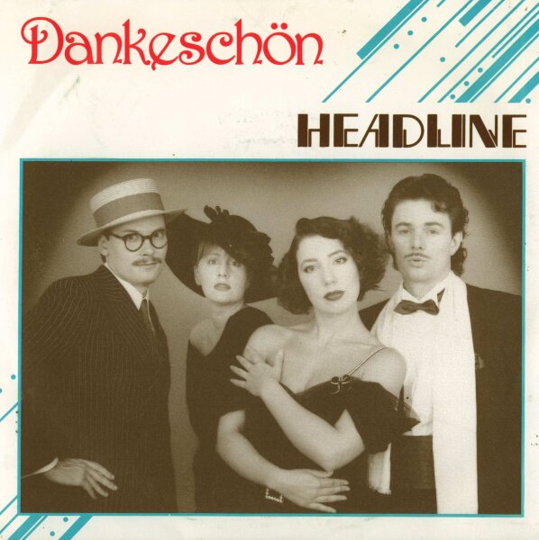 Headline - Dankeschön / Headline-Ouvertüre [7 Vinyl Single] | Bellaphon | VG+/VG+
