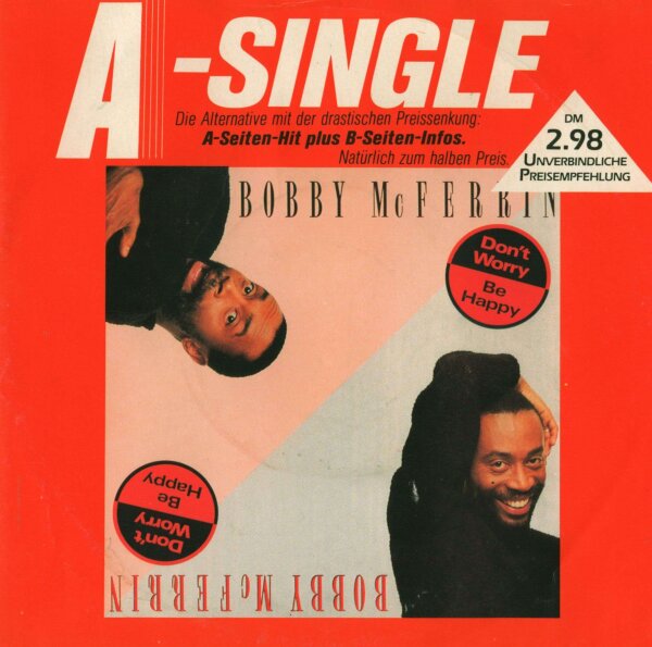 Bobby McFerrin - Dont Worry, Be Happy / Facts zu Bobby McFerrin [7 Single] | EMI - 20 2890 7 | Germany, 1988 | VG/VG