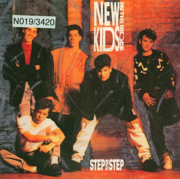 New Kids On The Block - Step By Step / Valetine Girl [7 Vinyl Single] | CBS | Europe | VG/VG