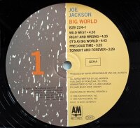 Joe Jackson - Big World [LP] | A&M Records - 396021-1 | Germany, 1986 | VG-/VG+