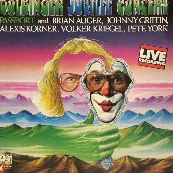 Passport And Brian Auger, Johnny Griffin - Doldinger Jubilee Concert [LP] | Atlantic - ATL 50 070 | Germany, 1974 | VG/VG
