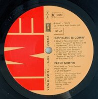 Peter Griffin - Hurricane Is Coming [LP] | EMI - 1C...