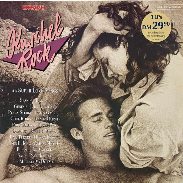 Various - Kuschelrock [LP] | CBS - 460491 1 | Europe, 1987 | NM/EX