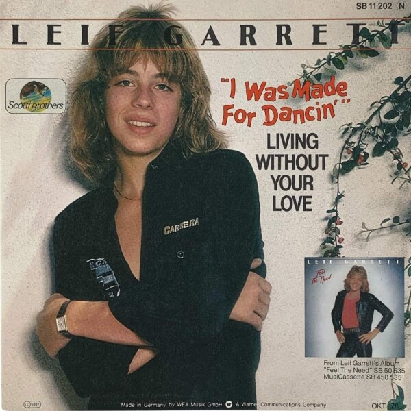 Leif Garrett - I Was Made For Dancin/ Living Without Your Love [LP] | Scotti Bros. Records - ST SB-35898 | Europe, 1978 | EX/VG+