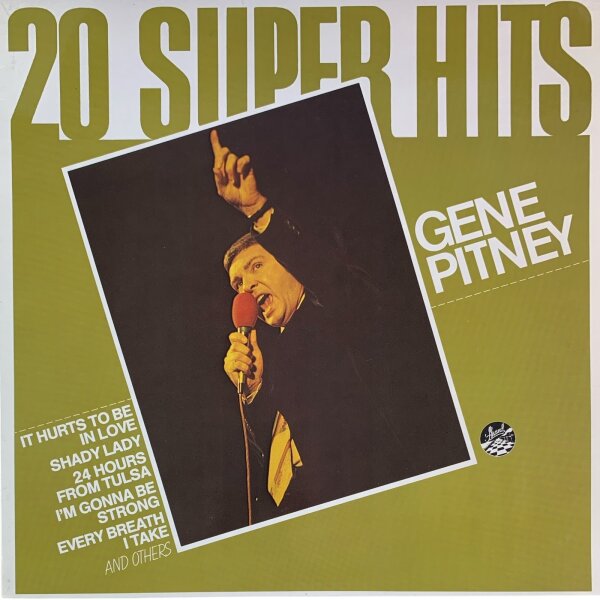 Gene Pitney - 20 Super Hits [LP] | Strand - 6.24587 AP | Germany, 1981 | VG+/NM