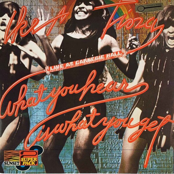 Ike & Tina Turner - What You Hear Is What You Get - Live At Carnegie Hall [LP] | Sunset Records - 5D 128-99577/8 | Netherlands, 0 | VG/VG+