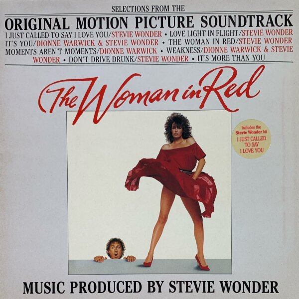 Stevie Wonder - The Woman In Red (Selections From The Original Motion Picture Soundtrack) [LP] | Motown - ZL72285 | Europe, 1984 | EX/VG+